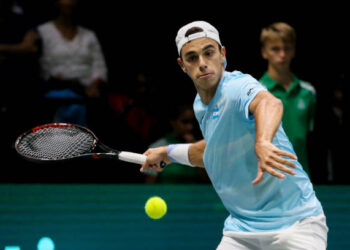 Francisco Cerúndolo se despidió del ATP de Gijón