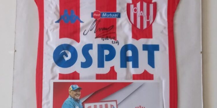 El recuerdo de Maradona en las redes sociales de Unión
