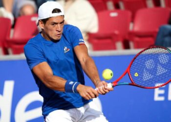 Debut y despedida para Báez en el ATP 500 de Basiela