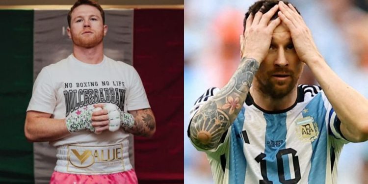 Insólito: Canelo Álvarez amenazó a Messi tras un malentendido