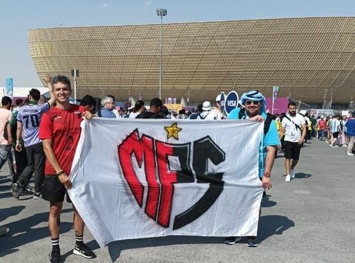 Colón dijo presente en el primer partido de Argentina en el Mundial