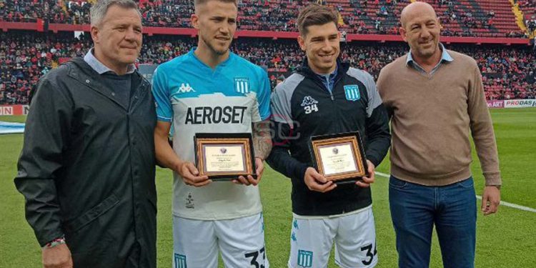Dos campeones Sabaleros festejaron con Racing en San Luis