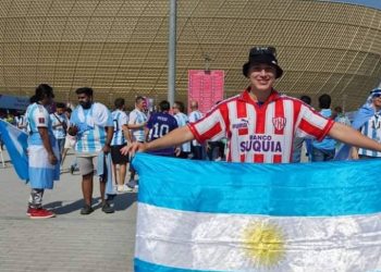 Unión estuvo representado en el debut de Argentina en Qatar