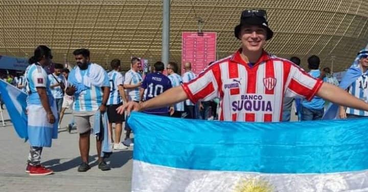 Unión estuvo representado en el debut de Argentina en Qatar