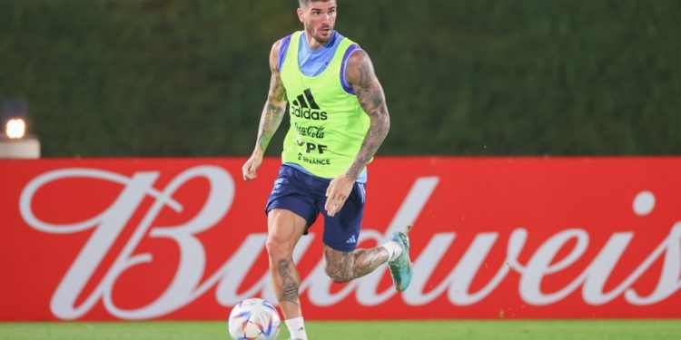 Rodrigo de Paul aseguró que «todo está bien»