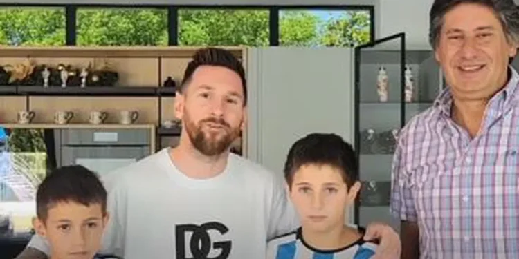 Messi fue declarado «ciudadano ilustre» en Funes