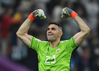 La arenga motivadora del Dibu Martínez en el entretiempo del partido ante Croacia