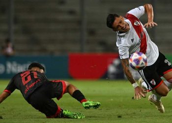 Malas noticias en River: se fracturó el tobillo derecho Matías Kranevitter