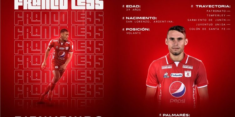 Franco Leys, ex Colón tendrá su primera experiencia internacional