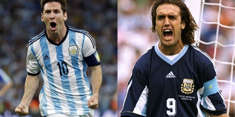 El récord de Batistuta que podría ser de Messi el viernes