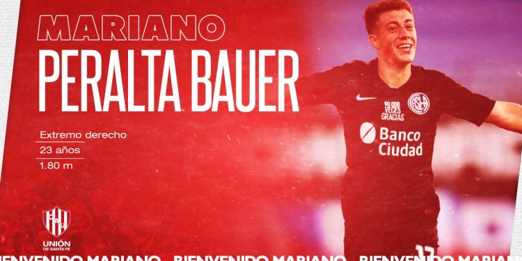 Peralta Bauer se despidió de Unión con un sentido mensaje