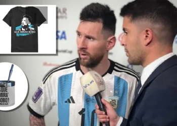 “Qué mirás, bobo”: ya es furor el merchandising con la frase del enojo de Messi