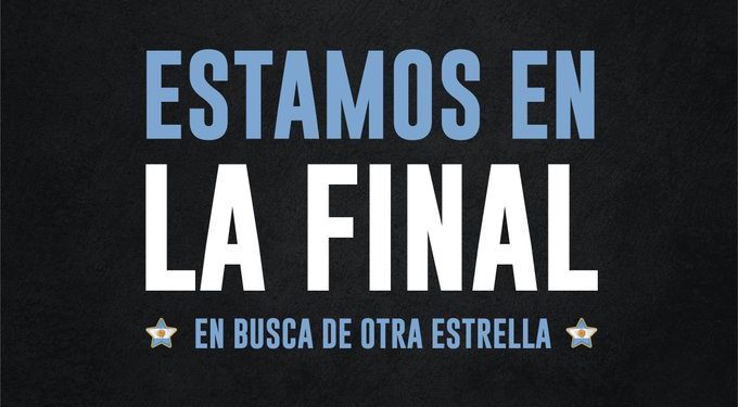 Colón y el mensaje oficial para Argentina Finalista