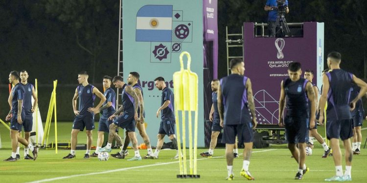 Las variantes que probó Lionel Scaloni en lugar de Ángel Di María