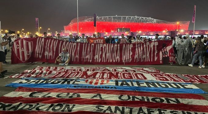 Unión volvió a decir presente en otro partido de Argentina: «Vayas a donde vayas…»