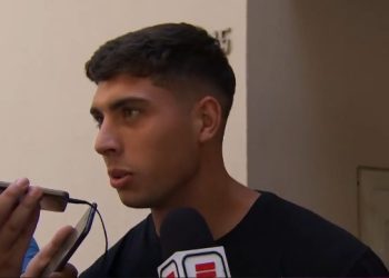 «Quiero dejar todo en la cancha», dijo Nardoni en su arribo a Racing