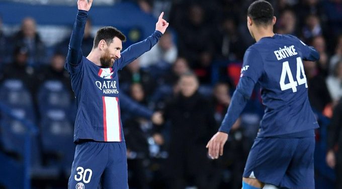 En su primer encuentro tras la Copa del Mundo, Messi marcó para el PSG
