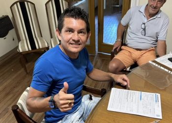El Pulga Rodríguez selló su vínculo con Central Córdoba