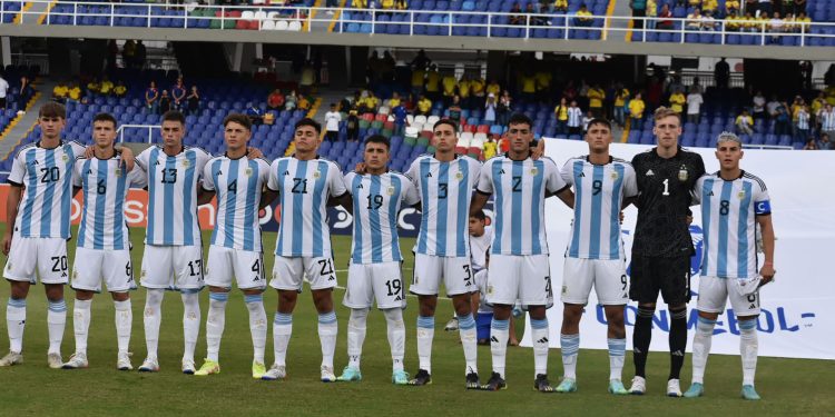 Argentina Sub 20 obligada a vencer a Colombia para seguir en el Sudamericano