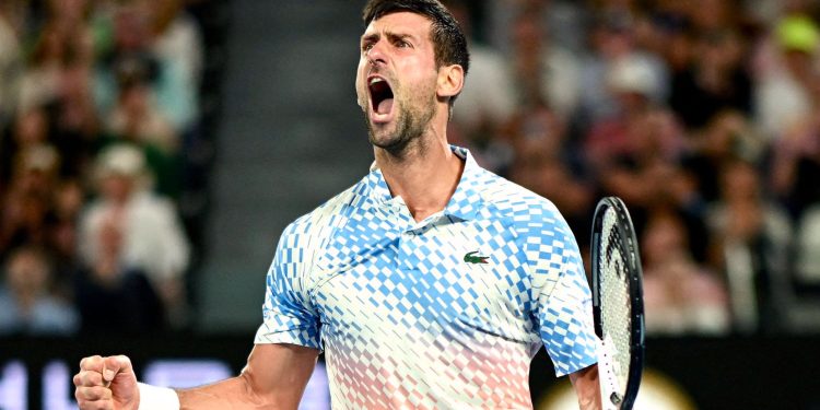Novak Djokovic es semifinalista del Abierto de Australia