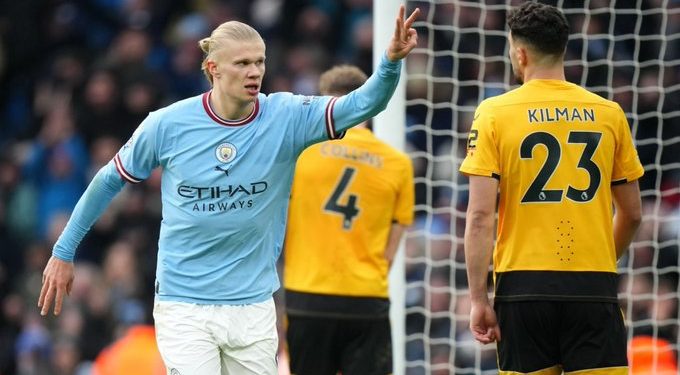 Imparable: Haaland marcó los tres goles del City