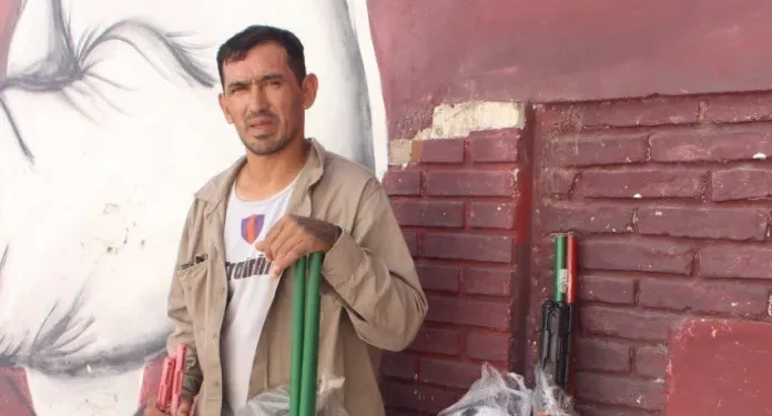 Santi Mele y una nueva acción solidaria en Santa Fe