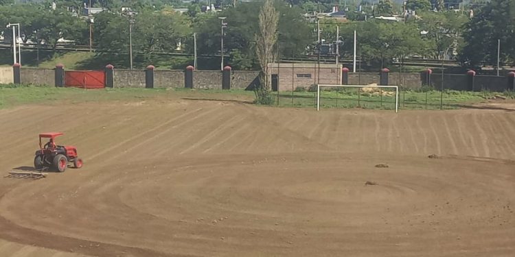Colón está reacondicionando su cancha auxiliar