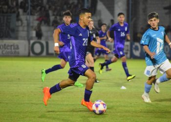 Bautista Ojeda sumó minutos en un amistoso de la Sub 15 en Rio Cuarto