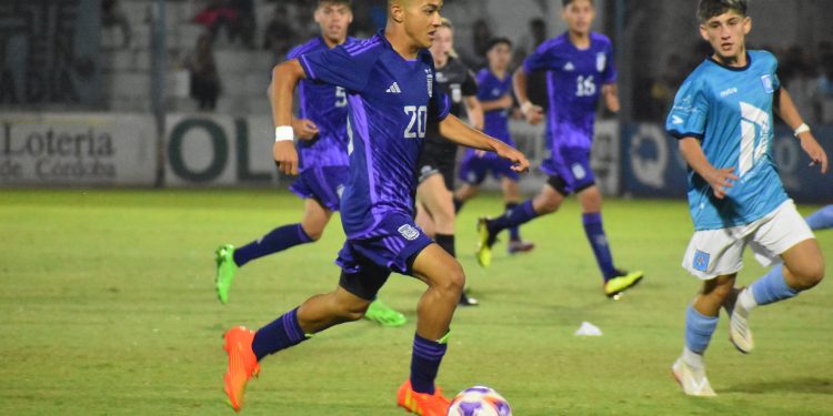 Bautista Ojeda sumó minutos en un amistoso de la Sub 15 en Rio Cuarto