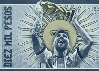 Analizan lanzar un billete de $ 10.000 con Messi y la selección campeona del mundo
