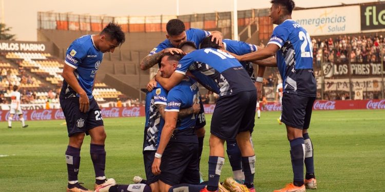 Video: primer gol de Portillo con la camiseta de Talleres