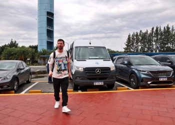 Lionel Messi llegó al país para disputar los amistosos de la Selección Argentina