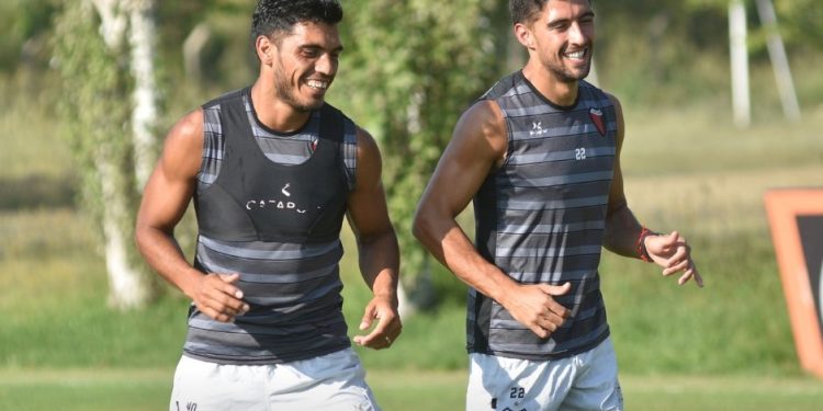 Rafael Delgado se retiró lesionado del entrenamiento de Colón