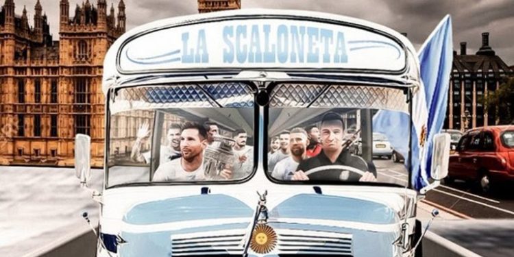 El mundo a los pies de la «Scaloneta»