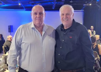 El fútbol más allá de las rivalidad: Spahn y Vignatti juntos en la cena homenaje a Pumpido