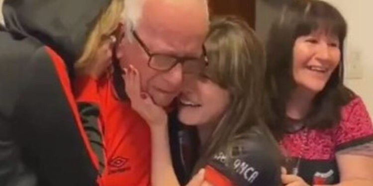 Murió el abuelo que tanto emocionó a los sabaleros el 4 de junio 2021