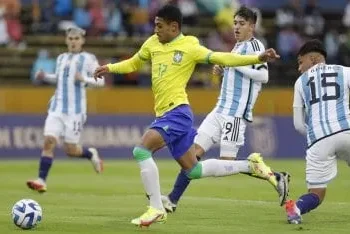 Sudamericano Sub 17: Argentina perdió ante Brasil que fue campeón