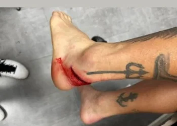 Brítez fue el foco del reclamo de un jugador de San Lorenzo