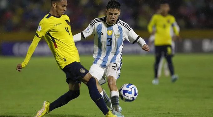La Sub 17 de Argentina perdió con Ecuador y no peleará por el título