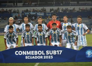 Sudamericano: Con Díaz, Argentina Sub 17 goleó y está en el hexagonal final