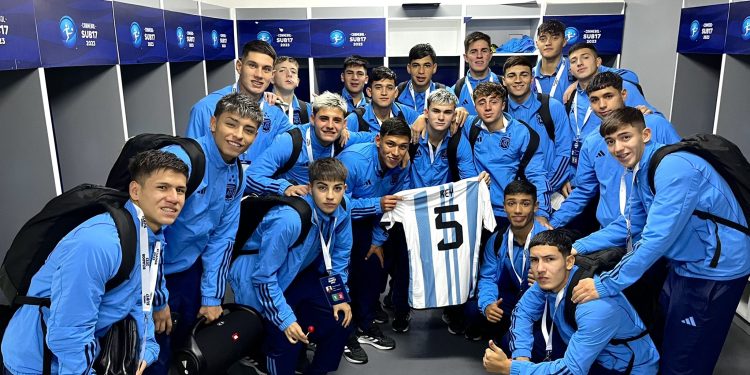 Sueño completo para Froilan Díaz: la Sub 17 de Argentina se clasificó al Mundial