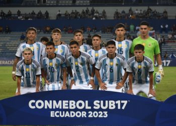Con Froilán Díaz, la Sub 17 de Argentina debutó con éxito en el Sudamericano