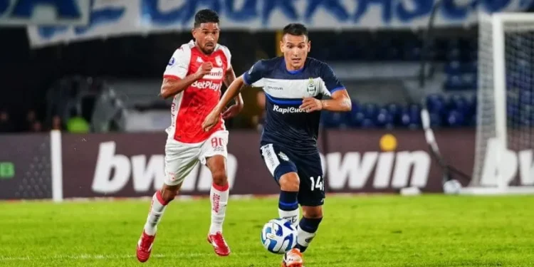 Gimnasia perdió con Independiente Santa Fe y sigue sin sumar