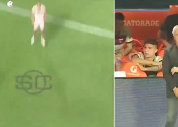 Video: las increíbles reacciones de Pipo Gorosito cada vez que Boca atacaba a Colón