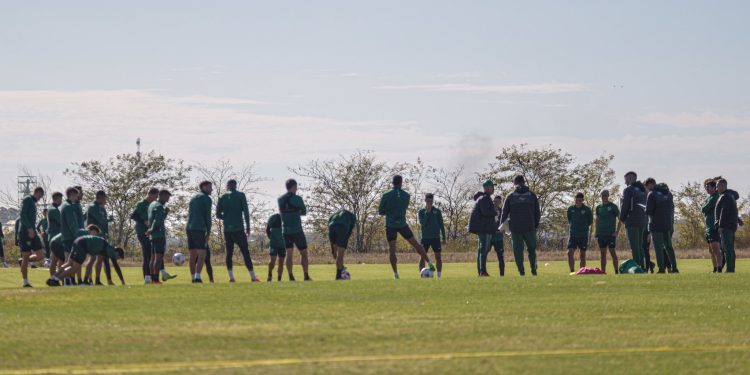 Sarmiento regresó a los entrenamientos pensando en el Tate