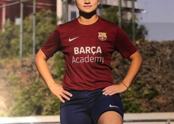 Otro motivo de orgullo: Lucía Almada y su experiencia en el Barca Academy