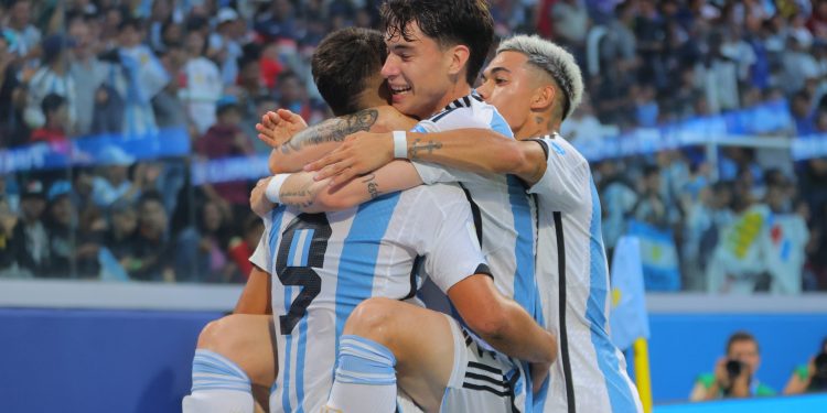 Argentina le ganó 3 a 0 a Guatemala y suma puntaje ideal en el Mundial