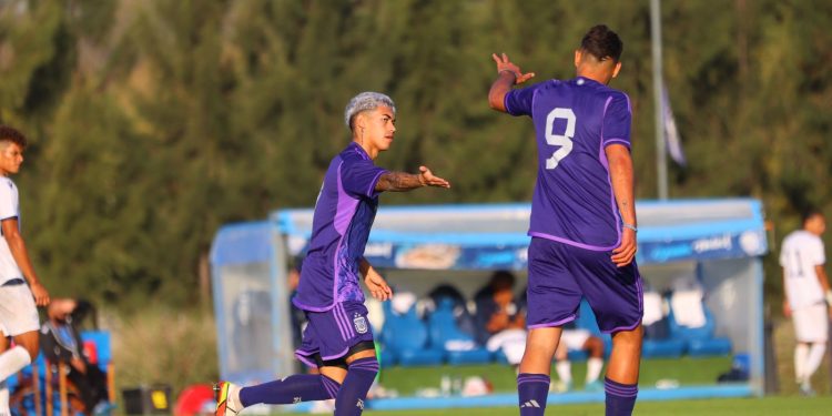 La Selección Sub 20 goleó a República Dominicana en un amistoso