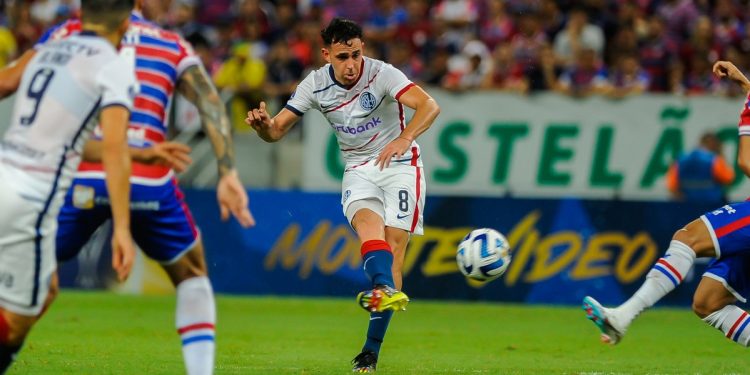 Copa Sudamericana: San Lorenzo perdió sobre el final ante Fortaleza
