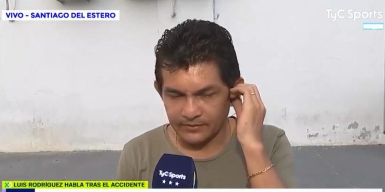 El Pulga Rodríguez rompió el silencio tras el accidente: «Agradezco estar vivo»